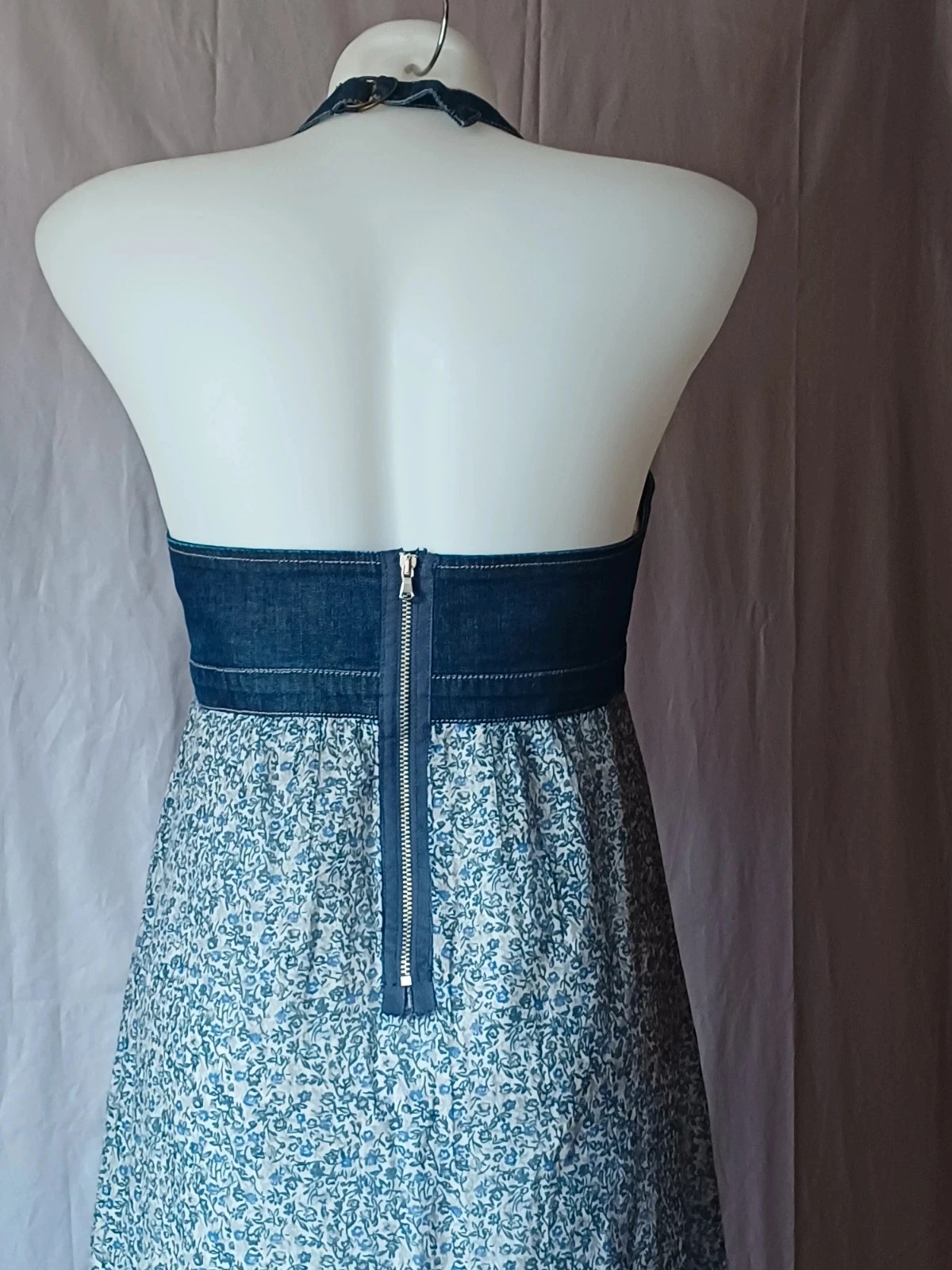 Vestido longo bustier Cop Copine liberty tamanho 40 – photo 4